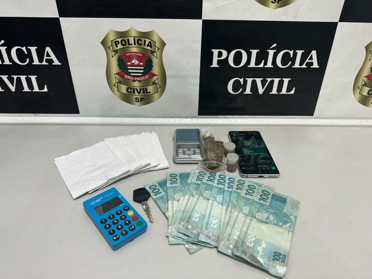 ‘Disk drogas’ do Guarujá é encerrado e homem é preso