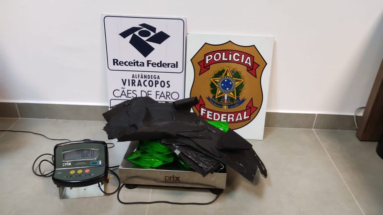 Passageiro paraguaio é preso com 6kg de cocaína em Viracopos
