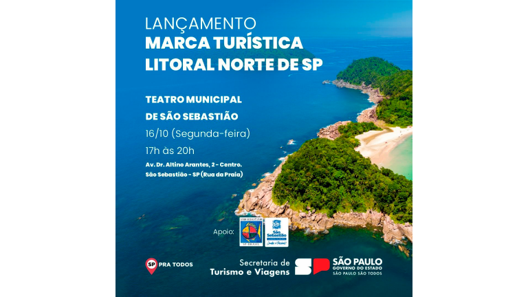Lançamento da marca turística do Litoral Norte