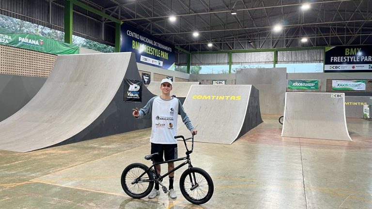 Araçatubense participa de Campeonato Internacional de BMX