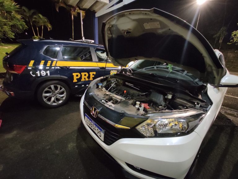 Homem é preso em Ubatuba com veiculo roubado da cidade de Santo André