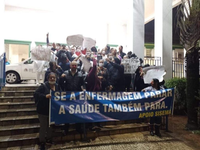 Vereadores de Araçatuba votam projeto para pagamento de complemento para piso da Enfermagem