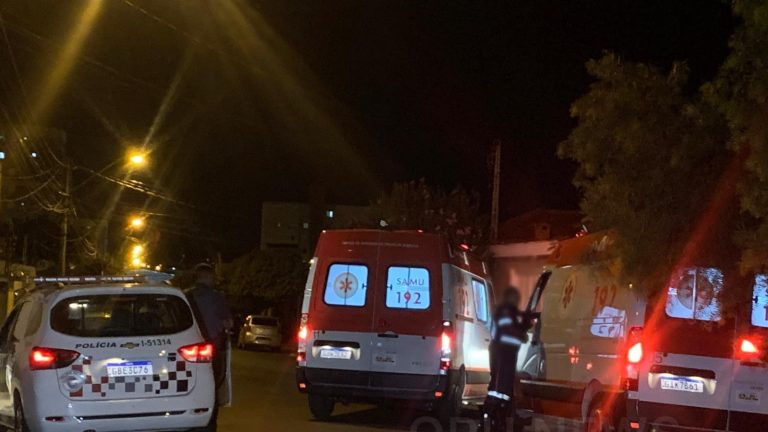 Ambulância estacionada na UPA Oeste é supostamente furtada por criminosos