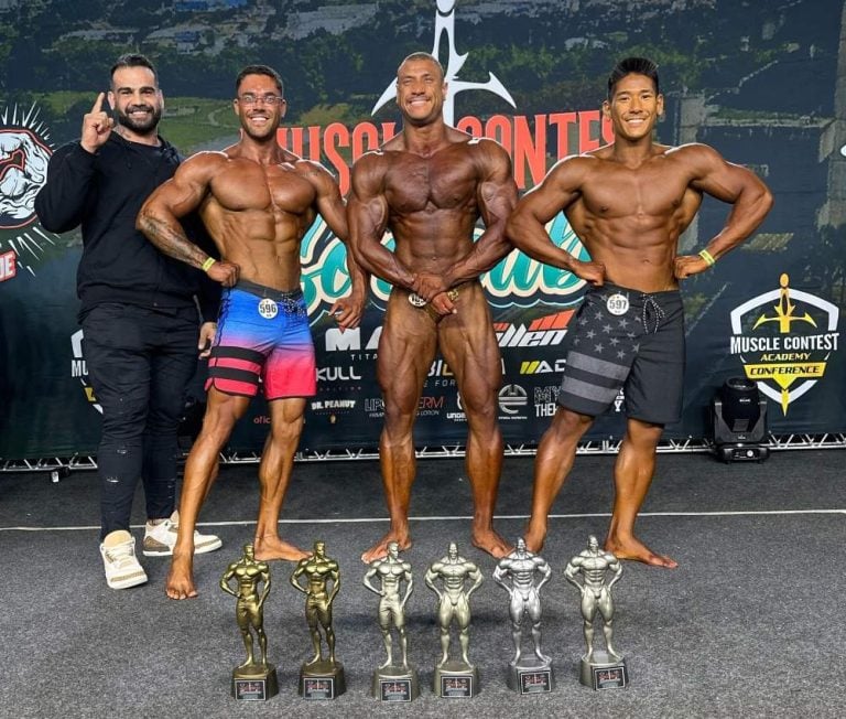 Atletas de fisiculturismo da região conquistam troféus em competição internacional