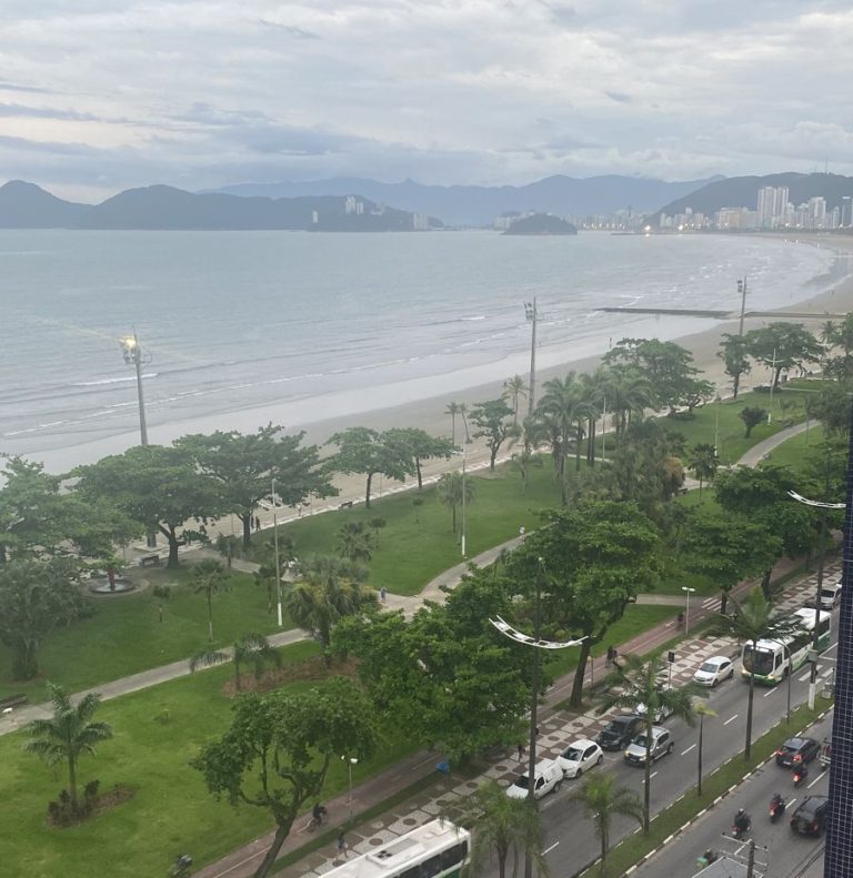 Mais aguaceiro à vista! Inmet alerta para novas ventanias e chuva para a Baixada Santista