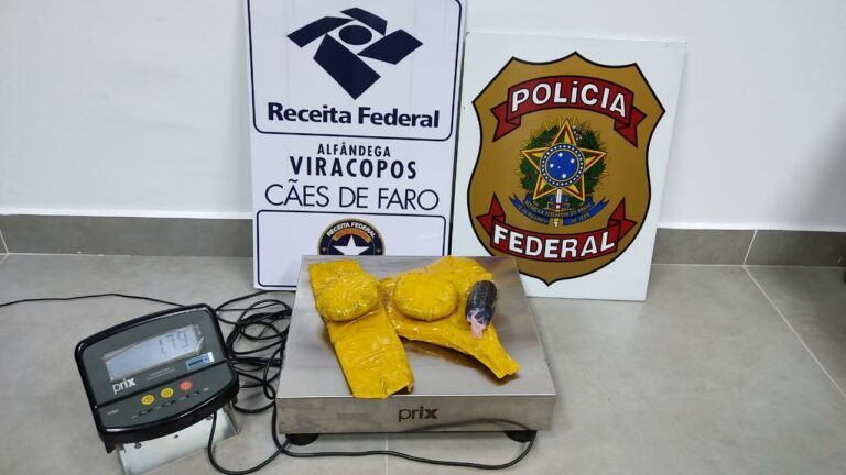 Mais um caso: brasileira é presa com cocaína escondida no corpo no Aeroporto de Viracopos