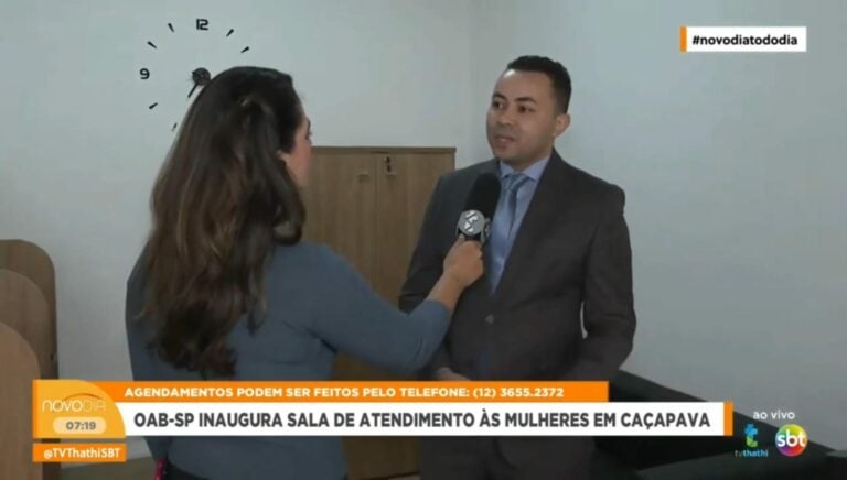 OAB inaugura sala para atendimento de mulheres em Caçapava