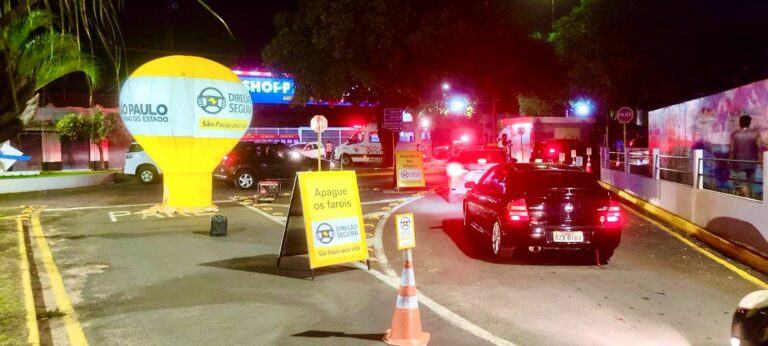 Operação ‘Direção Segura’ é realizada em Mirandópolis