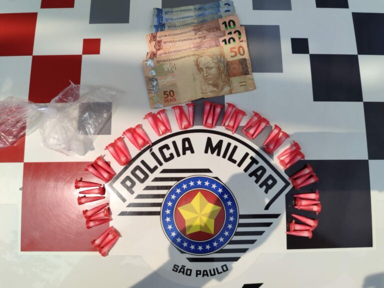 Polícia prende jovem com drogas e dinheiro em Araçatuba