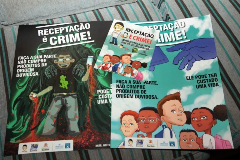 Campanha contra crimes de receptação é lançada em Santos
