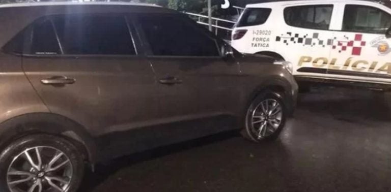 Carro roubado na Região Metropolitana de SP é apreendido no Litoral