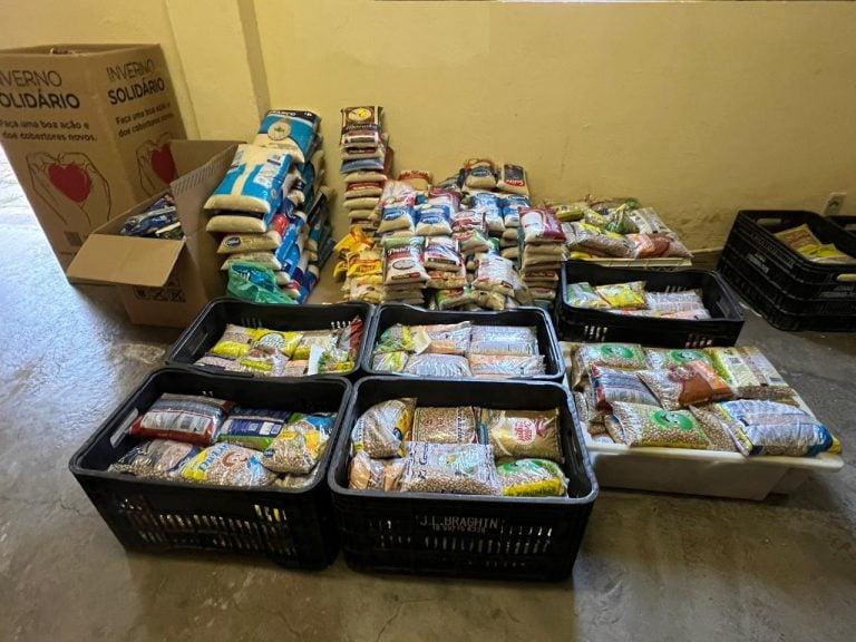 Fundo Social de Solidariedade recebe doação de mais de 800 kg de alimentos