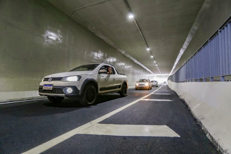 Prefeitura avisa aos motoristas que túnel continuará fechado nesta segunda