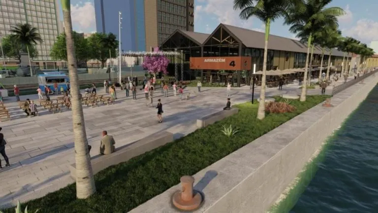 Obras do Parque Valongo de Santos passam a contar com unidade de gerenciamento