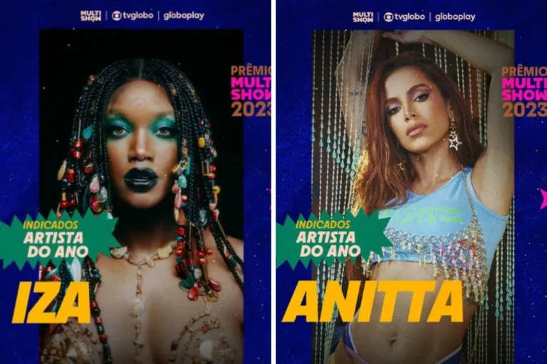 Prêmio Multishow 2023: confira os artistas indicados em cada categoria