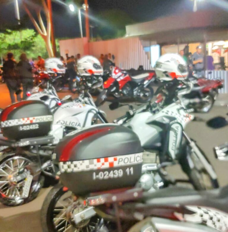 Operação da Polícia Militar de Birigui reforça fiscalização na Praça Raul Cardoso