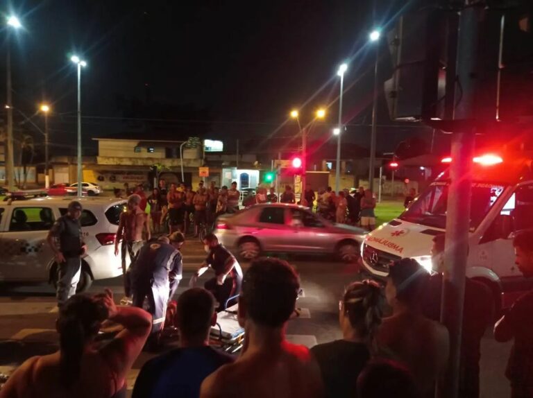 Adolescente é apreendido após ser baleado durante tentativa de roubo em São Vicente