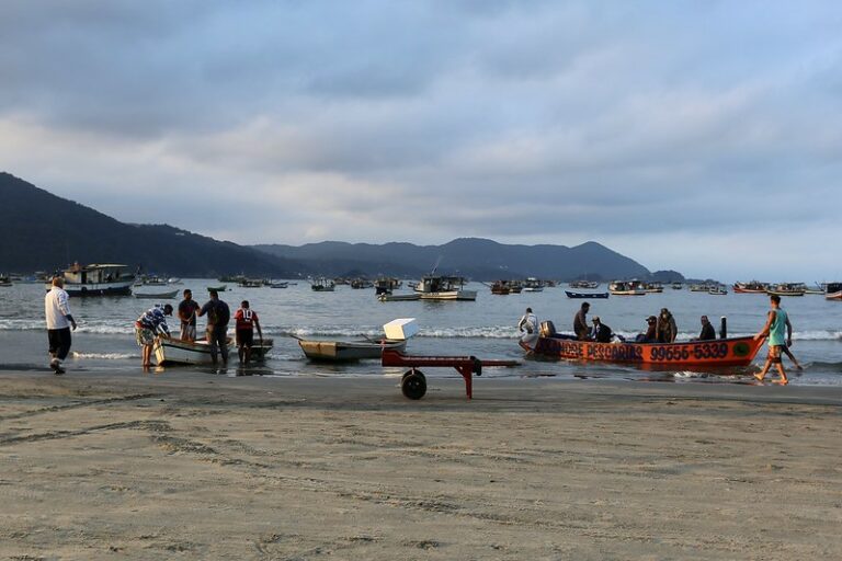 Remoção de resíduos no mar de Guarujá vai gerar renda aos pescadores