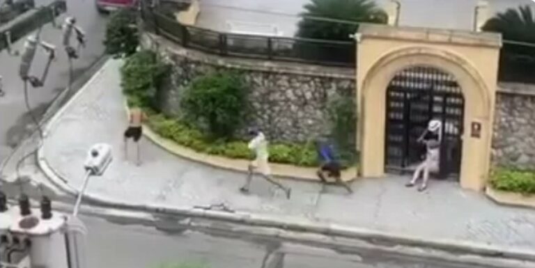 Bandidos roubam idosos na porta de prédio em Guarujá