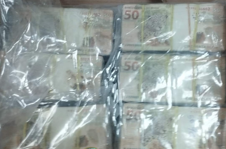 Dinheiro misterioso procura pelo dono