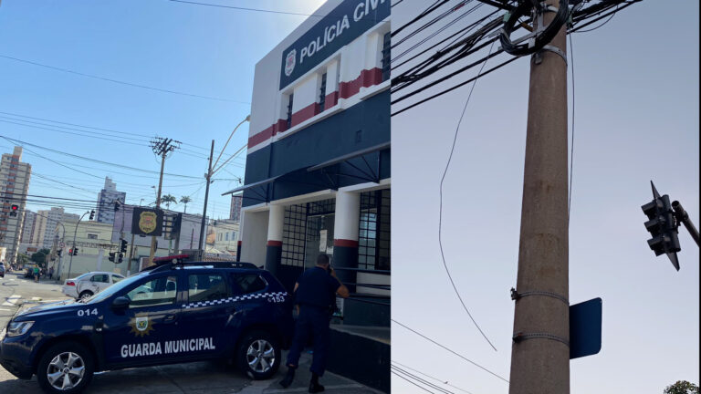 Homem é preso furtando fios de cobre e semáforo em Campinas