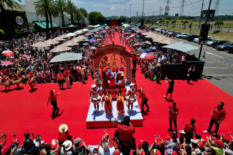Parada de Natal do Iguatemi Campinas.
