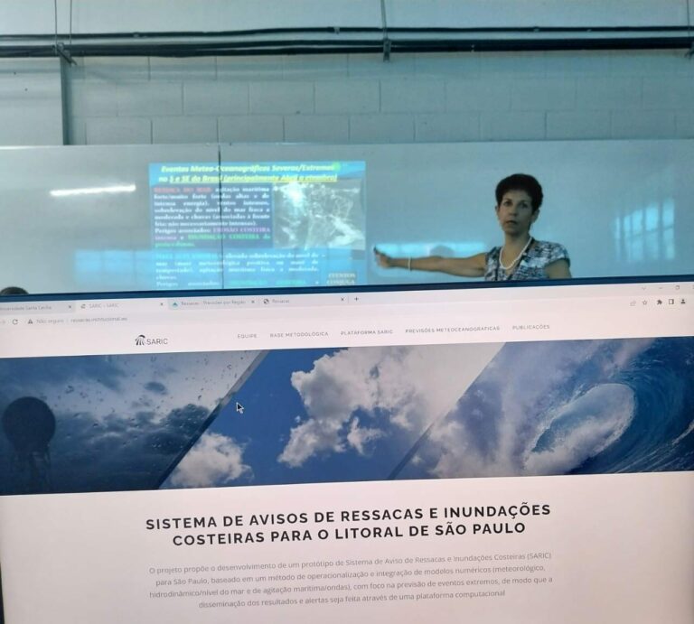 Técnicos da Defesa Civil de Santos recebem capacitação para prevenção contra ressacas e alagamentos