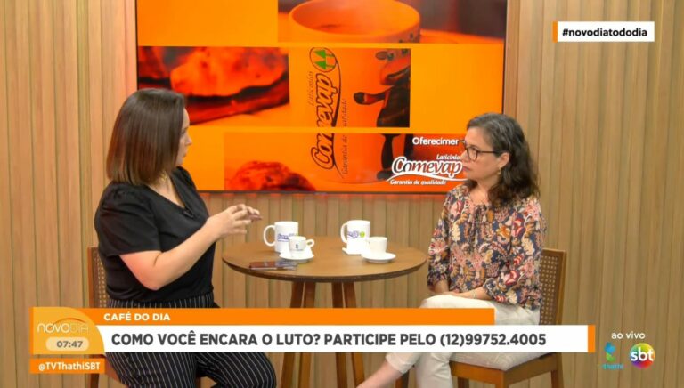 Luto: psicóloga fala sobre o processo no quadro "Café do Dia" de hoje