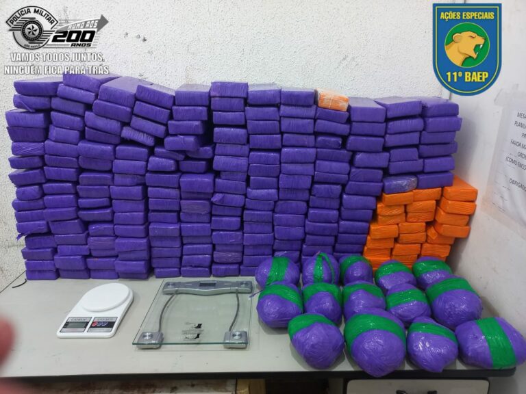 PM realiza apreensão de quase 200 blocos de maconha em residência de Ribeirão Preto