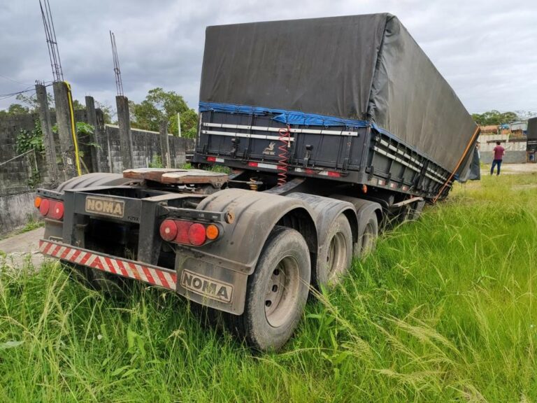 Carga de açúcar avaliada em mais de R$ 180 mil é recuperada em Praia Grande