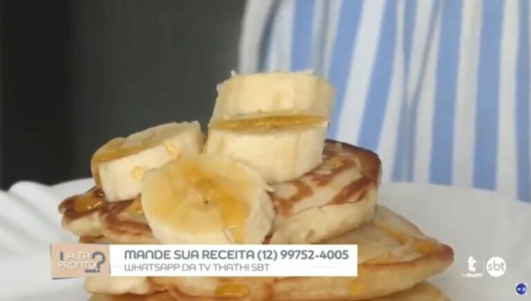 Panqueca Americana: aprenda a receita no quadro "Já Tá Pronto?"