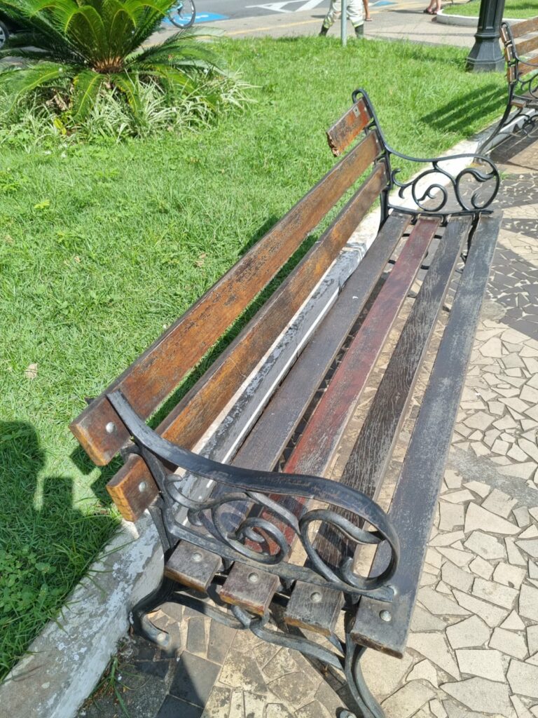 vandalismo em pinda