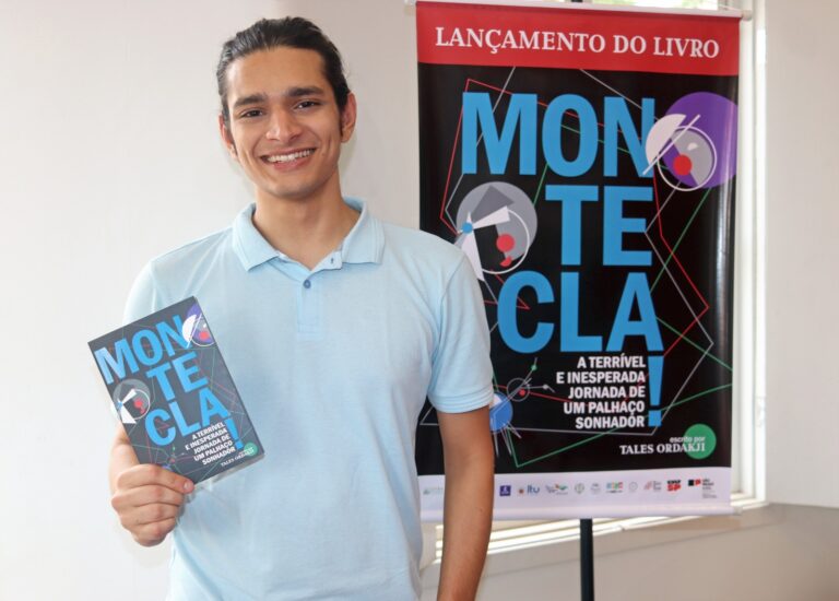 Ator e escritor santista que teve obra selecionada em concurso, lança seu primeiro na próxima quinta-feira (23)