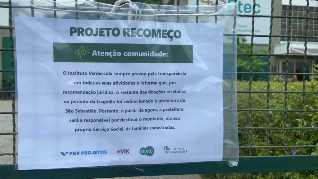 comunicado verdescola