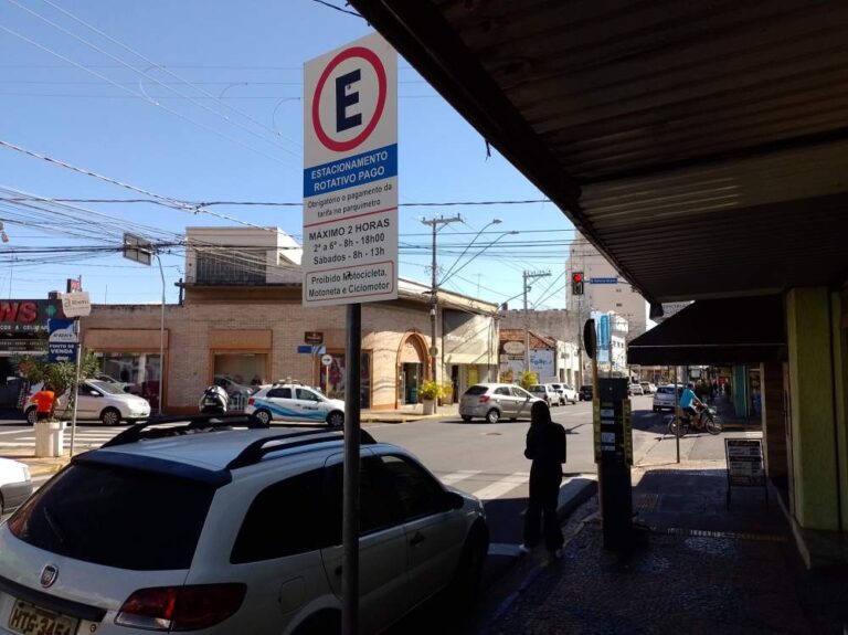 Contrato da zona azul com a Arapark é prorrogado mais uma vez