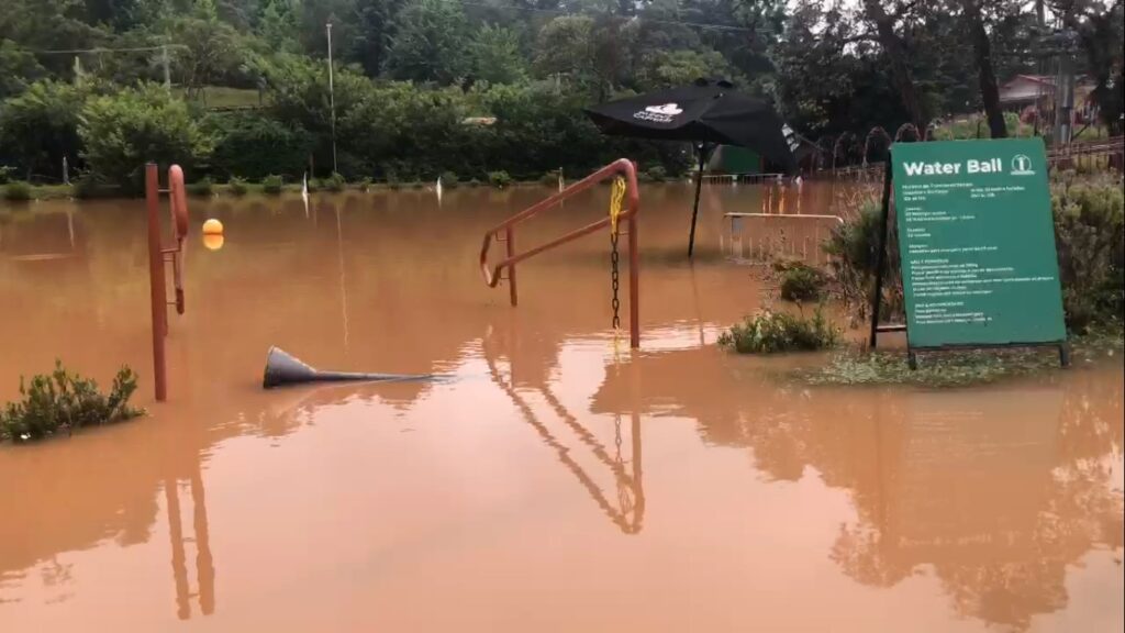 forte chuva em campos do jordão