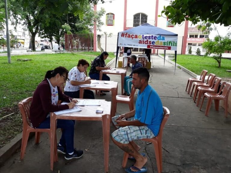 campanha de sífilis e aids pinda