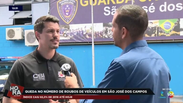 São José atinge recorde de 82% na redução de roubo de veículos