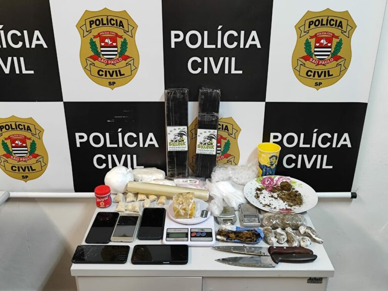 Polícia prende homem por tráfico de drogas em Santos