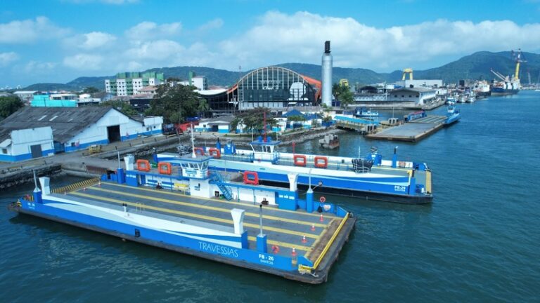 Travessia de balsas Santos/Guarujá será fechada temporariamente nesta quarta-feira (15)