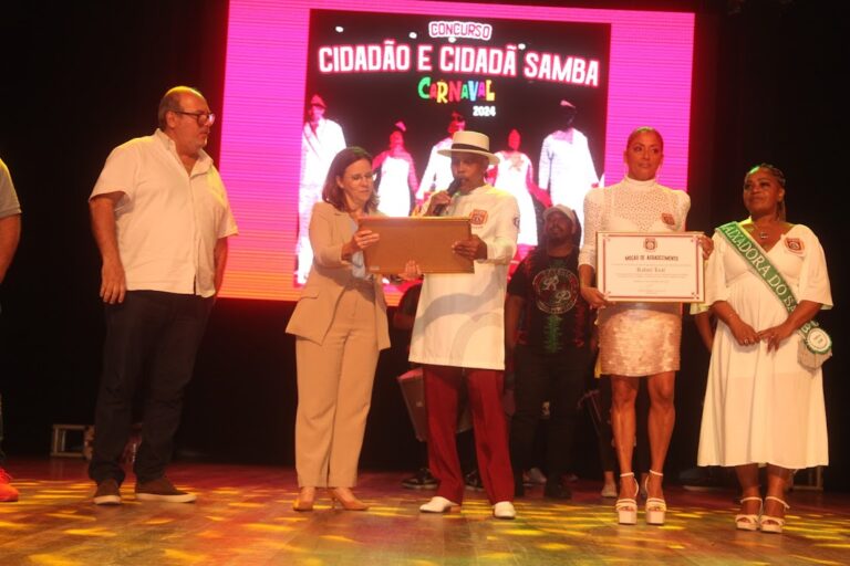 Cidadão e Cidadã do Samba de Santos são definidos em concurso