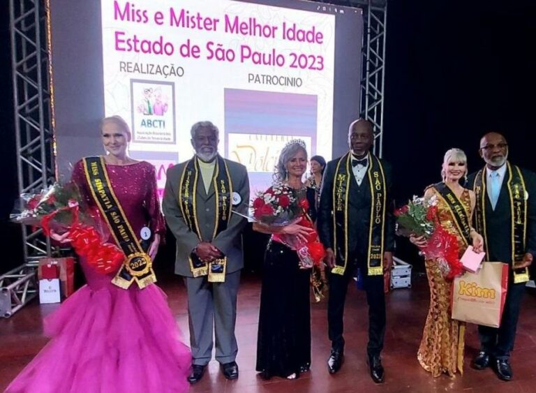 Miss e Mister Melhor Idade 2023 RP participam do concurso estadual
