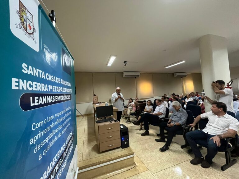 Primeira fase do Projeto Lean na Santa Casa de Araçatuba otimiza Serviço de Urgência e Emergência