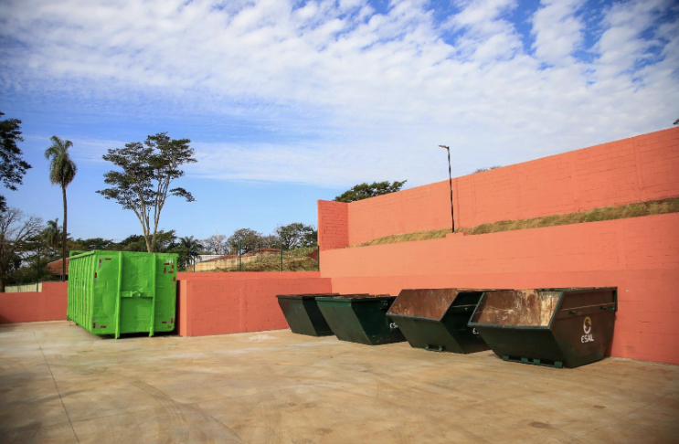 Ecopontos receberam mais de 14 mil toneladas de resíduos em 2023