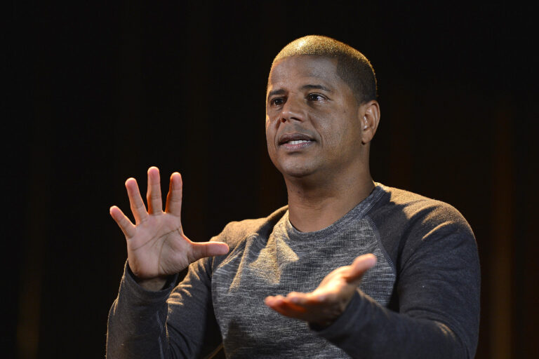 O ex-jogador Marcelinho Carioca no Auditório Corinthians no Parque São Jorge na zona leste de São Paulo. (Foto: Mauro Horita/Agif/Folhapress)