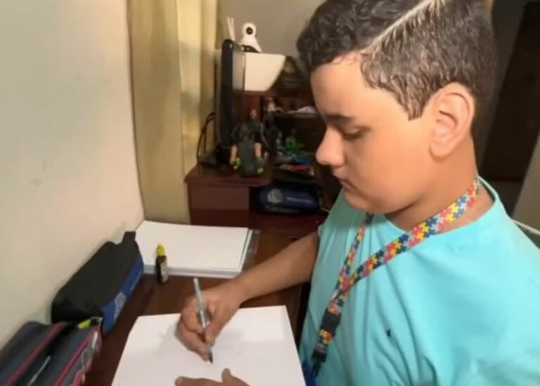 Jovem autor com TEA inspira ao escrever três livros aos 13 anos em Araçatuba