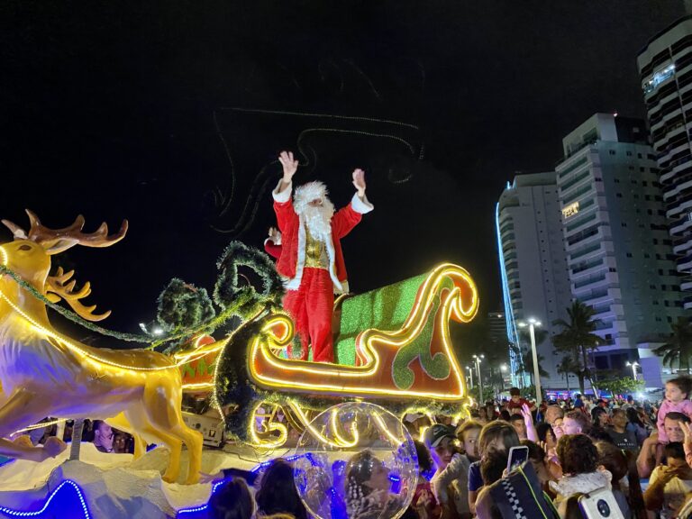 Natal Iluminado: Guarujá e Vicente de Carvalho recebem Carreata de Natal dia 9 e 10 de dezembro