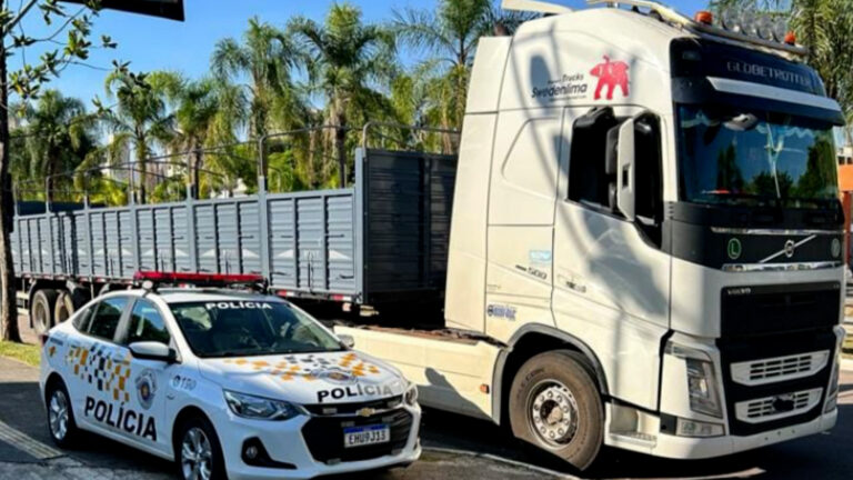 Caminhoneiro é assaltado enquanto dormia em praça de pedágio