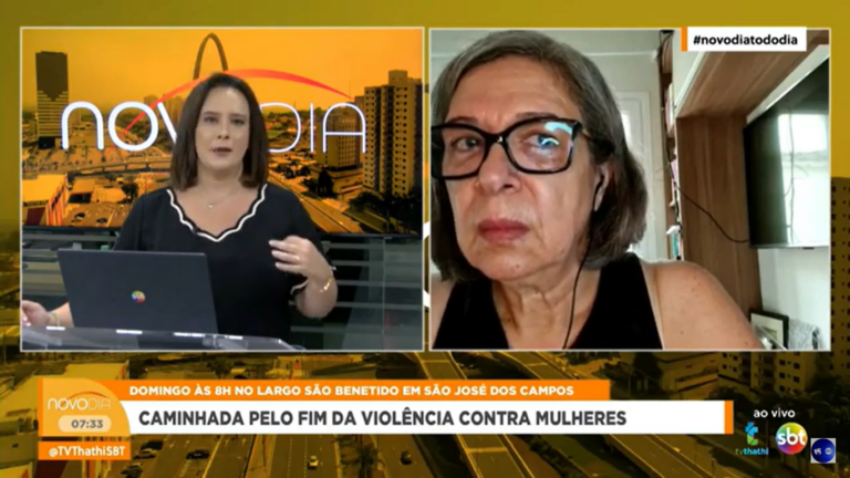 Neste domingo (10), ocorrerá a caminhada de conscientização sobre a violência contra as mulheres no Largo São Benedito, na Rua Francisco Paes