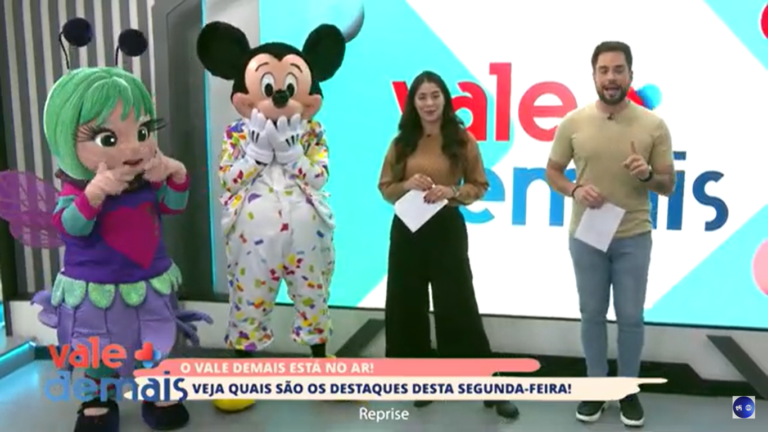 Imaginação e diversão: isso faz parte de toda a infância e poder ter contato com personagens que os pequenos acompanham